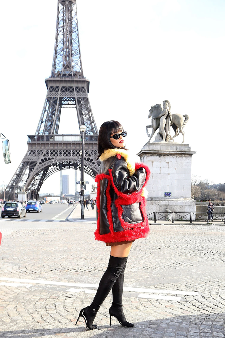 Image: Rihanna Sighting In Paris